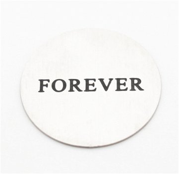 Window plate, Forever - 1