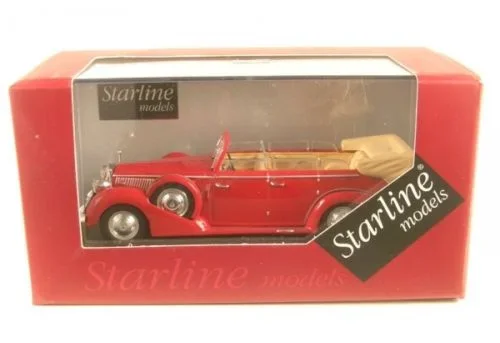 1:43 Starline 570114 Lancia Astura IV Serie Ministeriale cabrio 1938 red - 1