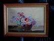 Anemonen in 2 platelen vazen - Derk Isselmann 1890-1959 - 2 - Thumbnail