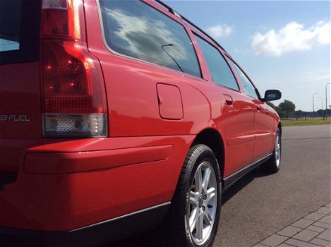 Volvo V70 - 2.4 Bi-Fuel Edition II ZWART LEER NAP NIVEAU REGELING - 1