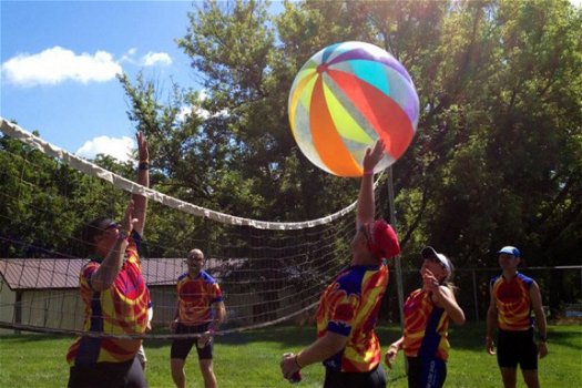 Bedrukte strandballen als zomers relatiegeschenk - 6