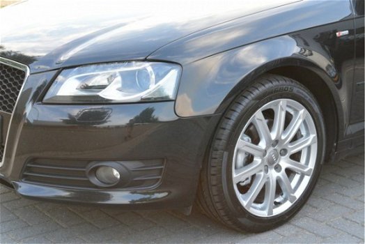 Audi A3 Sportback - 1.4 TFSI S-EDITION ORG NL BJ 2010 navi, xenon, clima, cruise, half leer, 17