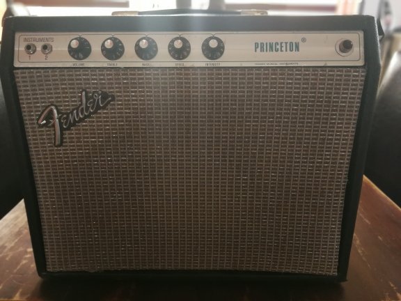 Fender Princeton Usa 1976 Silverface.Tube amp. We - nr. 1