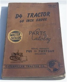 Caterpillar D4 / D6 / D7 / D8 / D9 / DW15 / DW20 boeken