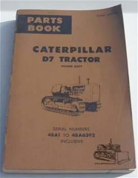 Caterpillar D4 / D6 / D7 / D8 / D9 / DW15 / DW20 boeken - 4