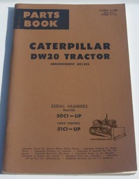 Caterpillar D4 / D6 / D7 / D8 / D9 / DW15 / DW20 boeken - 8