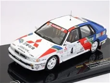 1:43 Ixo Mitsubishi Galant VR-4 Winner Rally 1991