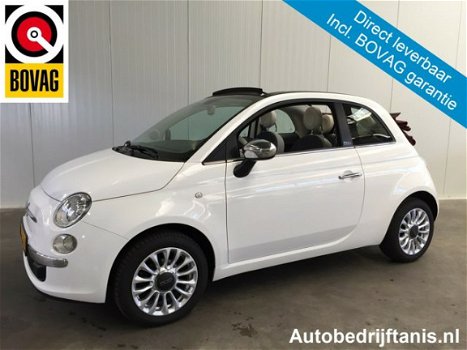 Fiat 500 C - 1.2 POPSTAR AIRCO-LMV-PDC-CHROME PAKKET End Of Year Sale - 1