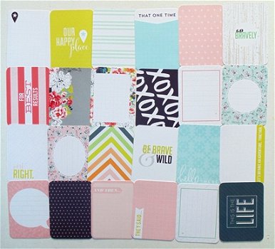 SALE NIEUW PROJECT LIFE September Skies Journal Cards Set NR 7.2 - 5