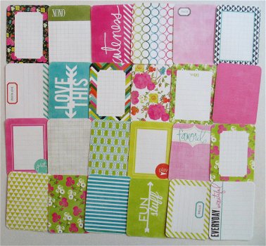 NIEUW PROJECT LIFE Journal Cards My Favorite Things Set 4 - 6