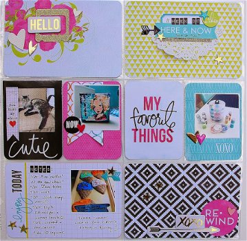NIEUW PROJECT LIFE Journal Cards My Favorite Things Set 4 - 7