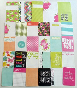 NIEUW PROJECT LIFE Journal Cards My Favorite Things Set 4. - 2