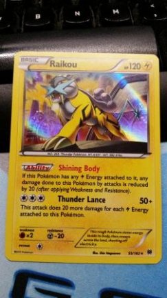 Raikou 55/162 Holo XY Breakthrough - nr. 1
