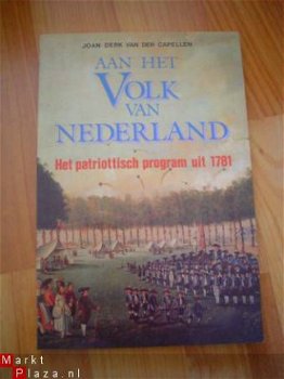 Aan het volk van Nederland door Joan Derk van der Capellen - 1