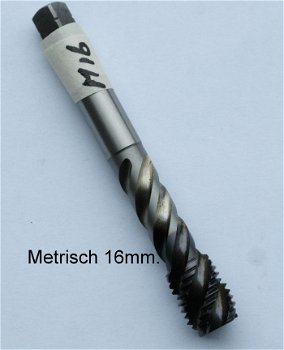 Metrische machine tap M12 voor blinde gaten - 5