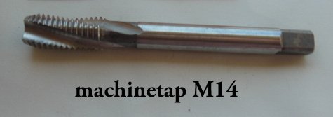 Metrische machine tap M13 - 1