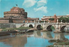 Italie Roma Castle of St. Angel 1966