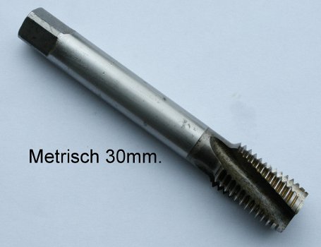 Metrische machine tap M16 voor blinde gaten. - 5