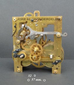 = Uurwerk voor onderdelen = G. Becker P48 =37725
