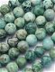 Snoer kralen Crazy Agaat Turquoise 39 cm. 8 mm - 1 - Thumbnail