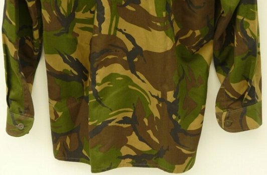 Blouse / Overhemd, Zomer, Lange Mouw, M93, Woodland Camouflage, Maat: 6080/8590, KL, 1994.(Nr.3) - 6