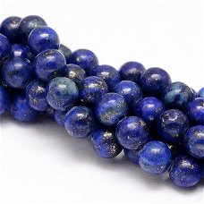 Snoer kralen Lapis Lazuli 6 mm.