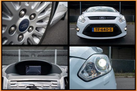 Ford C-Max - 1.6 ECOB. 150PK TITANIUM 1500KG TREKKKEN #NAVI #SONY #CAM #XENON #STOELVERW. 100% deale - 1