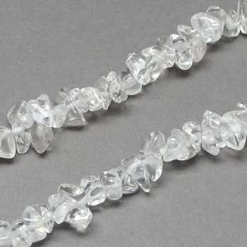 Snoer chips natural crystal quartz - 1