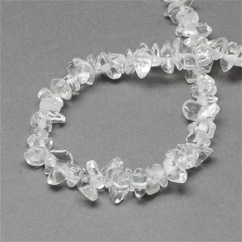 Snoer chips natural crystal quartz - 2