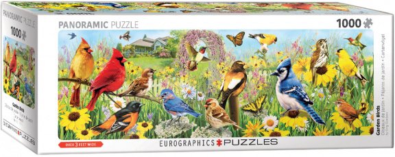 Eurographics - Garden Birds - 1000 Stukjes Nieuw - 2