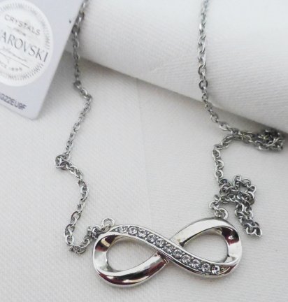 Nieuw kettinkje, Swarovski kristal - Afbeelding 3