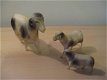 Drie mooie antieke celluloid speelgoed schapen, origineel jaren 20 ! - 4 - Thumbnail
