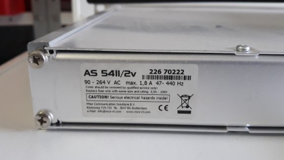 AS5411 2V GSM GATEWAY 19 inch model - 3