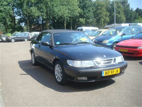 Saab 9-3 Cabrio - 2.0 TURBO SE AIRCO + LEDER lpg\benz - 1