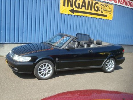 Saab 9-3 Cabrio - 2.0 TURBO SE AIRCO + LEDER lpg\benz - 1