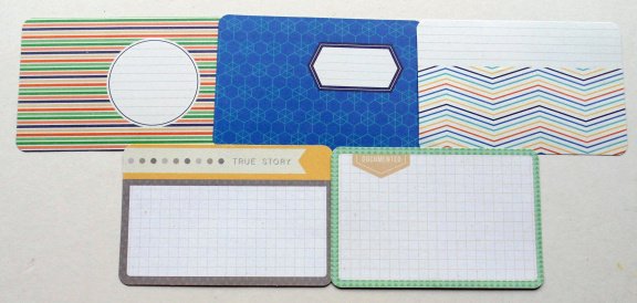 NIEUW PROJECT LIFE Set Journal Cards Coral Collec.tion Set 9.1 - 3