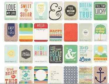 NIEUW PROJECT LIFE Set Journal Cards Coral Collec.tion Set 9.1 - 7