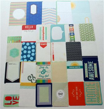 NIEUW PROJECT LIFE Set Journal Cards Coral Colletion Set 9.1. - 2
