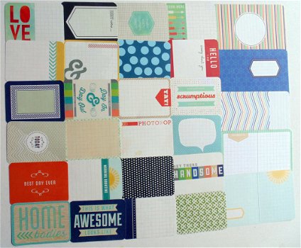 NIEUW PROJECT LIFE Set Journal Cards Coral Colletion Set 9.1. - 5