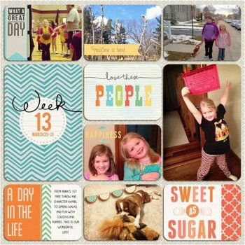 NIEUW PROJECT LIFE Set Journal Cards Coral Colletion Set 9.1. - 8