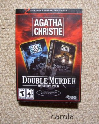 Agatha Christie Double Murder Mystery Pack Nieuw Geseald! - nr. 1