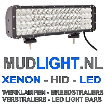 MUDLIGHT led light bars/verstralers, 18W 36W 72W 120W 180W 240W 300W. - 2