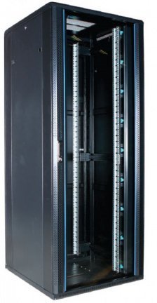 42U 19" Serverkast met glazen voordeur (BxDxH) 800x800x2000mm