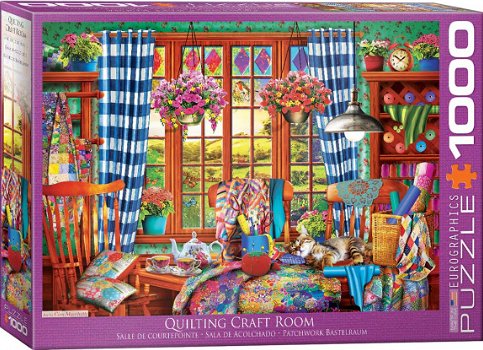 Eurographics - Quilting Craft Room - 1000 Stukjes Nieuw - 2