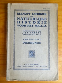 Beknopt leerboek der natuurlijke historie voor het MULO - 1