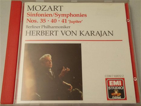 Herbert von Karajan - Mozart*, Berliner Philharmoniker, Herbert von Karajan ‎– Sinfonien/Symphonies - 1