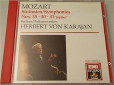 Herbert von Karajan  - Mozart*, Berliner Philharmoniker, Herbert von Karajan ‎– Sinfonien/Symphonies