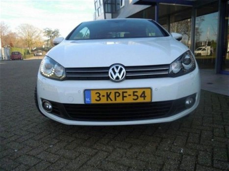 Volkswagen Golf Cabriolet - 2.0 TDI Bluemotion, Navigatie, pdc voor en achter, leder alcantara - 1