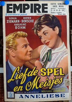 Filmposter Liefde spel en meisjes - 1