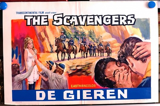 Filmposter The Scavengers / De gieren - 1